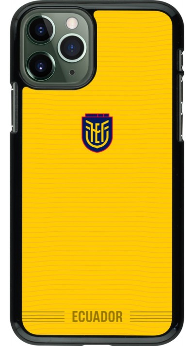 Coque iPhone 11 Pro - Maillot de football E?quateur 2026 personnalisable