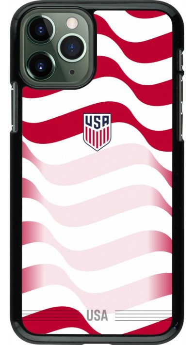 Coque iPhone 11 Pro - Maillot de football E?tats Unis 2026 personnalisable