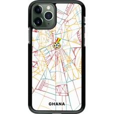 Coque iPhone 11 Pro - Maillot de football Ghana 2026 personnalisable