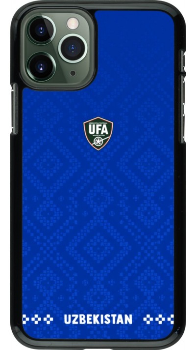 Coque iPhone 11 Pro - Maillot de football Ouzbékistan 2026 personnalisable