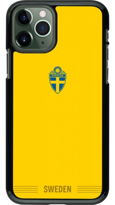 Coque iPhone 11 Pro - Maillot de football Suède 2026 personnalisable