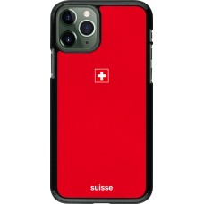 Coque iPhone 11 Pro - Maillot de football Suisse 2026 personnalisable