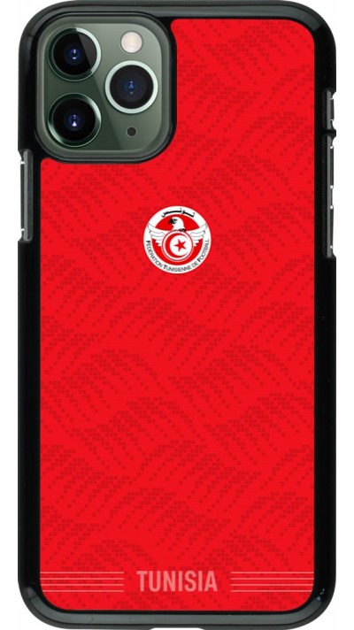 Coque iPhone 11 Pro - Maillot de football Tunisie 2026 personnalisable
