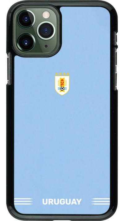 Coque iPhone 11 Pro - Maillot de football Uruguay 2026 personnalisable