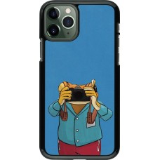 Coque iPhone 11 Pro - Frog with camera DTMF