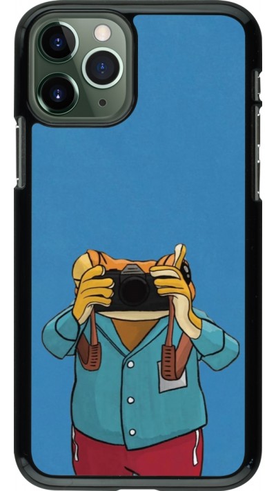 Coque iPhone 11 Pro - Frog with camera DTMF