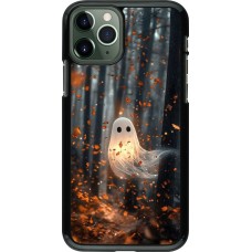 Coque iPhone 11 Pro - Halloween 2025 Ghost in the forest