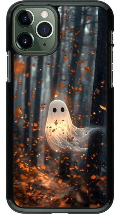 Coque iPhone 11 Pro - Halloween 2025 Ghost in the forest