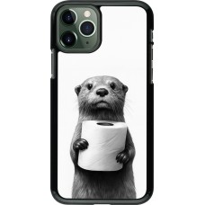 Coque iPhone 11 Pro - Loutre papier de toilette