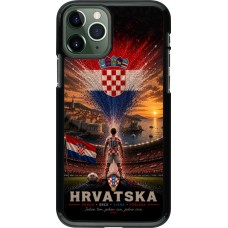 Coque iPhone 11 Pro - Football Croatie splash 2026