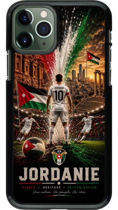 Coque iPhone 11 Pro - Football Jordanie splash 2026