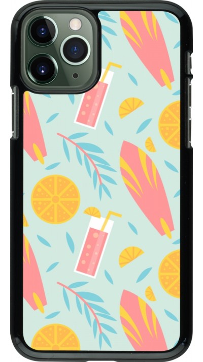 Coque iPhone 11 Pro - Summer 2025 Pattern citron
