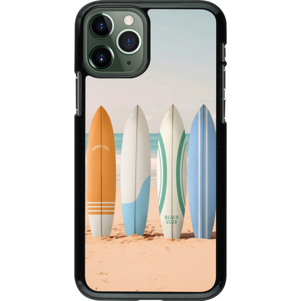Coque iPhone 11 Pro - Summer surfboard 2025