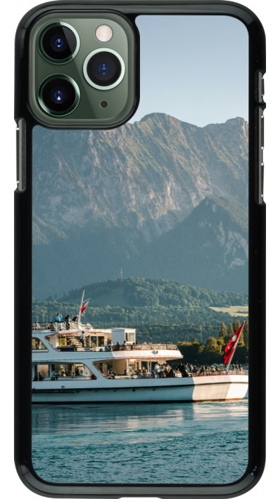 iPhone 11 Pro Case Hülle -  Nationalfeiertag Schweiz Bateau Leman