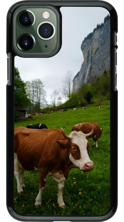 iPhone 11 Pro Case Hülle -  Nationalfeiertag Schweiz Kühe