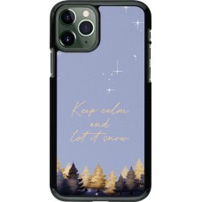 Coque iPhone 11 Pro - Winter 25 Winter illustration of trees