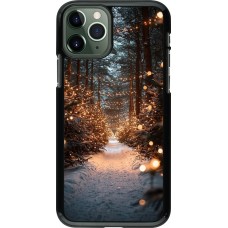 Coque iPhone 11 Pro - Winter 25 Winter snowy road