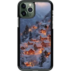 Coque iPhone 11 Pro - Winter 25 Winter snowy village