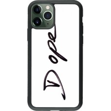 Coque iPhone 11 Pro - Silicone rigide noir Dope