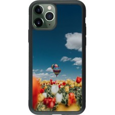 iPhone 11 Pro Case Hülle - Silikon schwarz Hot air balloon Spring 2026