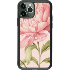 Coque iPhone 11 Pro - Silicone rigide noir Just Bloom Spring 2026