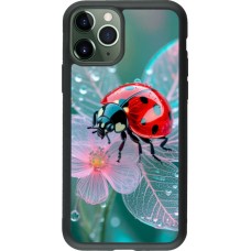 iPhone 11 Pro Case Hülle - Silikon schwarz Ladybird in bloom Spring 2026