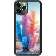 Coque iPhone 11 Pro - Silicone rigide noir Artificial vegetation 2025