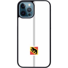 iPhone 12 / 12 Pro Case Hülle - Kanton BE weiss