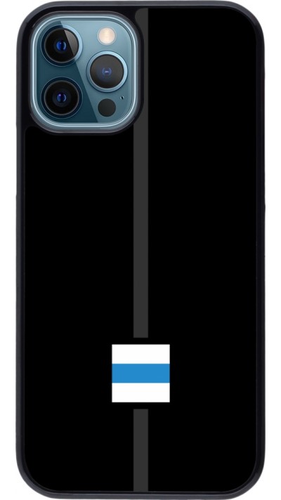 iPhone 12 / 12 Pro Case Hülle - Kanton ZG schwarz