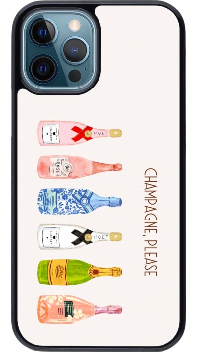 Coque iPhone 12 / 12 Pro - Champagne Please
