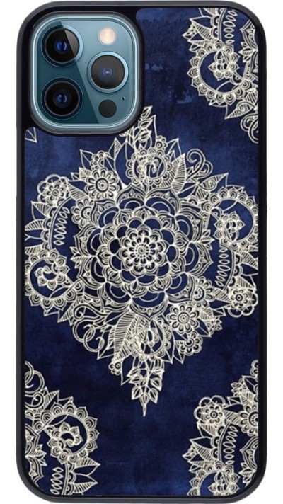Hülle iPhone 12 / 12 Pro - Cream Flower Moroccan