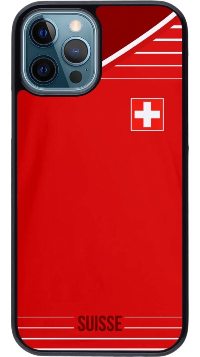 Coque iPhone 12 / 12 Pro - Football shirt Switzerland 2022