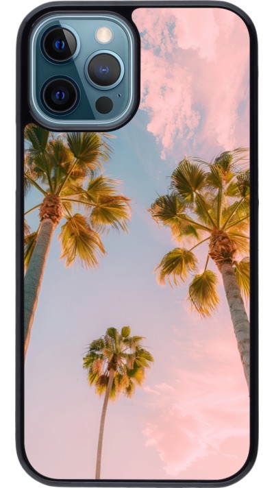 Coque iPhone 12 / 12 Pro - Summer 2025 Palmiers