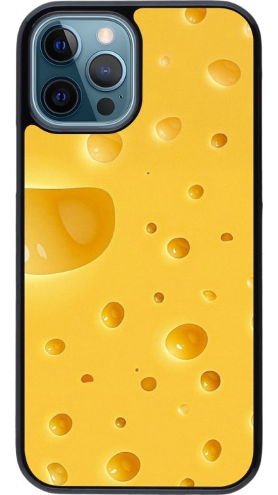 iPhone 12 / 12 Pro Case Hülle -  Nationalfeiertag Schweiz Cheese