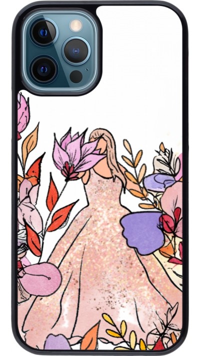 iPhone 12 / 12 Pro Case Hülle - Taylor Swift Sketch - White