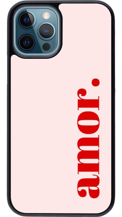 Coque iPhone 12 / 12 Pro - Valentine 2024 amor