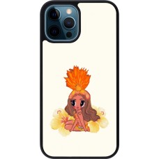 Coque iPhone 12 / 12 Pro - Silicone rigide noir Karol G Tropicoqueta