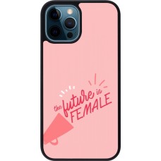Coque iPhone 12 / 12 Pro - Silicone rigide noir Womens day 2026 4