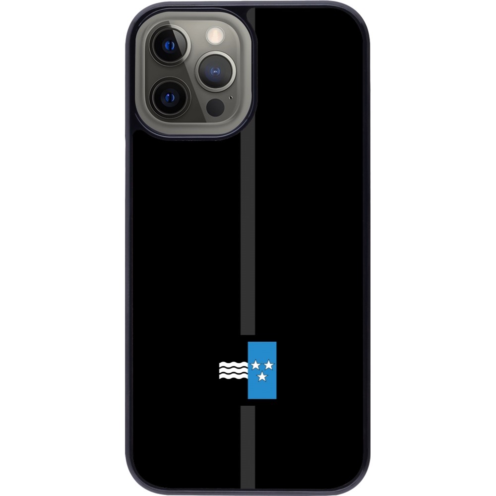 iPhone 12 Pro Max Case Hülle - Kanton AG schwarz