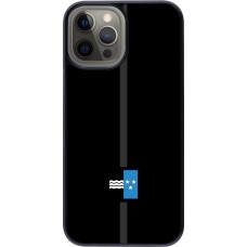 iPhone 12 Pro Max Case Hülle - Kanton AG schwarz