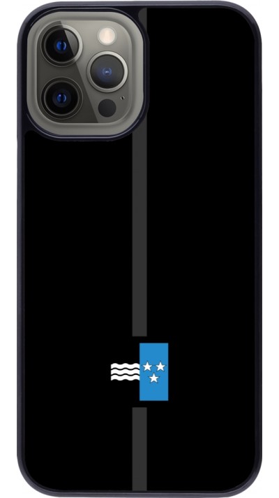 iPhone 12 Pro Max Case Hülle - Kanton AG schwarz