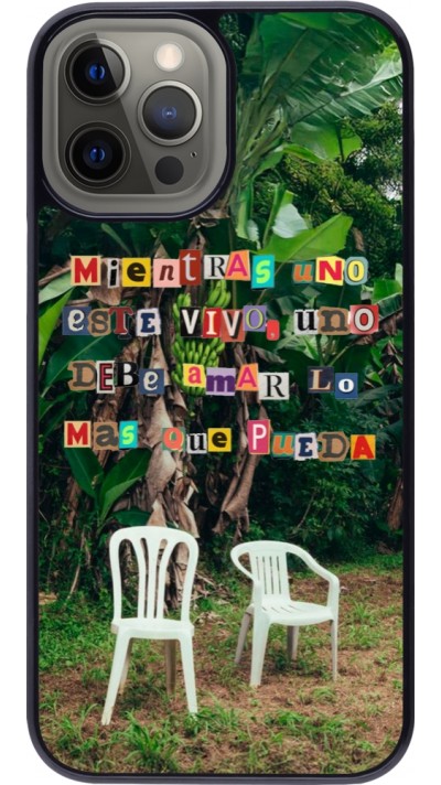 Coque iPhone 12 Pro Max - Chairs DTMF