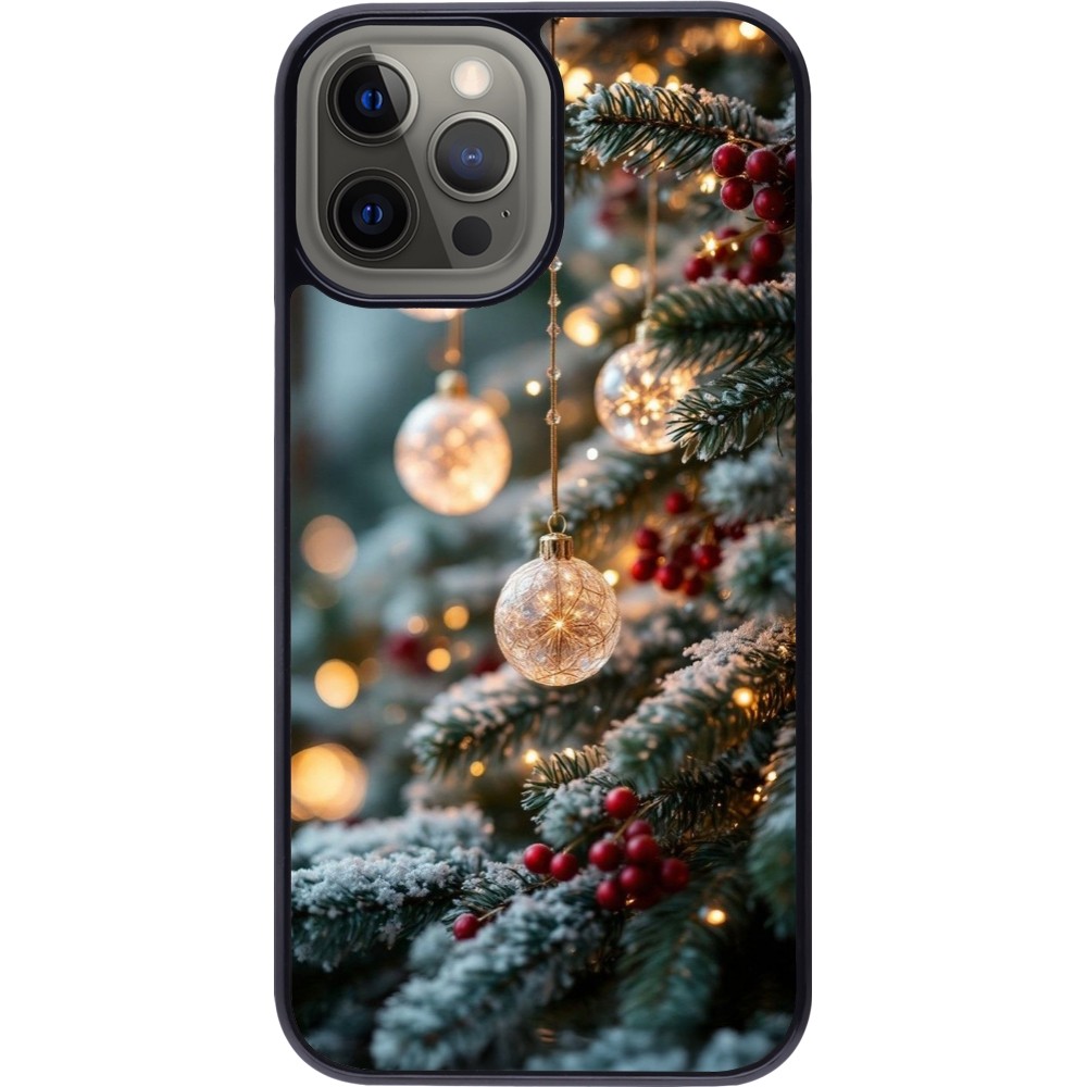 Coque iPhone 12 Pro Max - Christmas 25 Xmas Decorated Tree