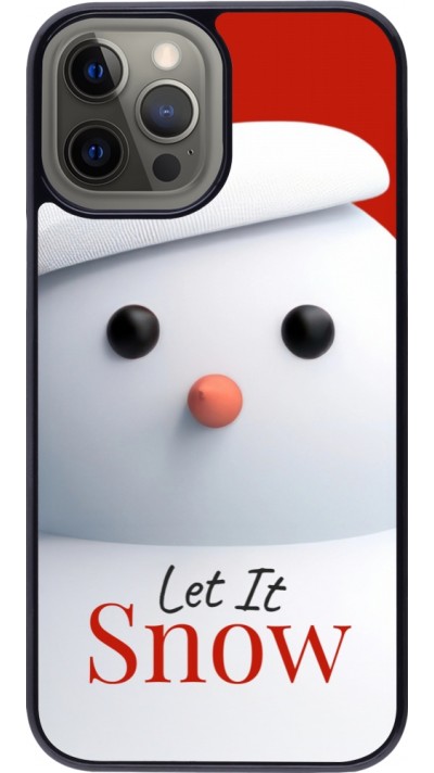 Coque iPhone 12 Pro Max - Christmas 25 Xmas Snowman
