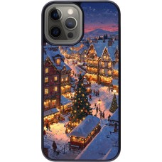 Coque iPhone 12 Pro Max - Christmas 25 Xmas Village