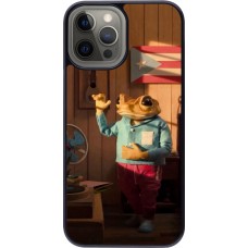 Coque iPhone 12 Pro Max - Dancing frog DTMF