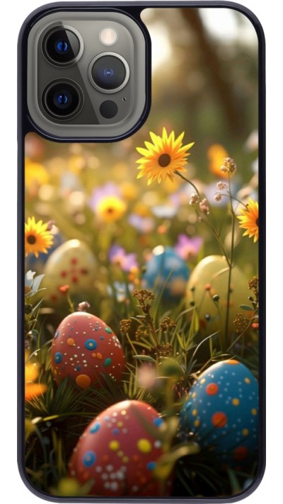 Coque iPhone 12 Pro Max - Easter 2026 Decorated eggs