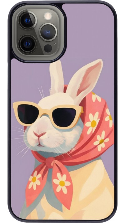 Coque iPhone 12 Pro Max - Easter 2026 Rabbit with scarf