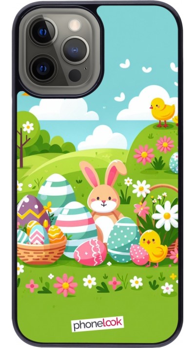 iPhone 12 Pro Max Case Hülle - Ostern 2025 Gruen