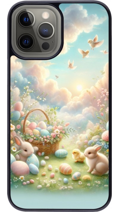 iPhone 12 Pro Max Case Hülle - Ostern 2025 Pastell Ostern